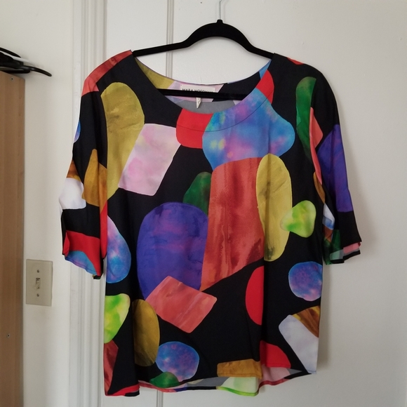 Mara Hoffman jewel print top medium - Picture 3 of 5